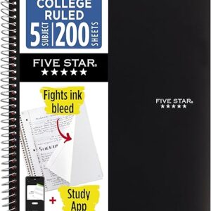 Five Star Spiral Notebook